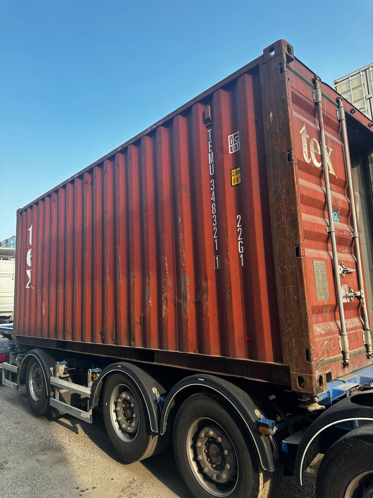 Морской контейнер TEMU3483211